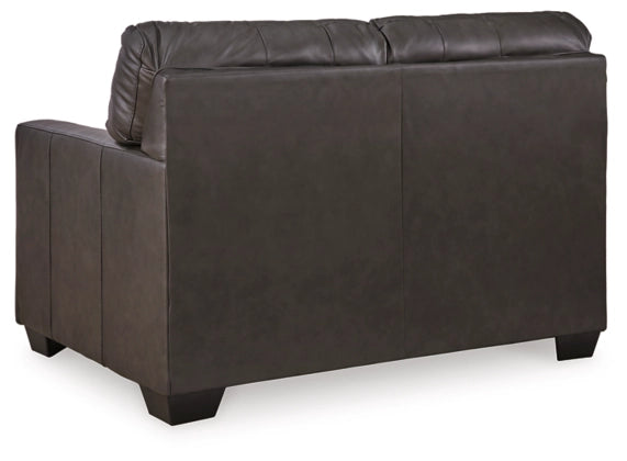 Belziani Genuine Leather Loveseat Sofa – Luxurious Two-Seater for Living Room, Lounge & Office – Perfect for Relaxing & Entertaining