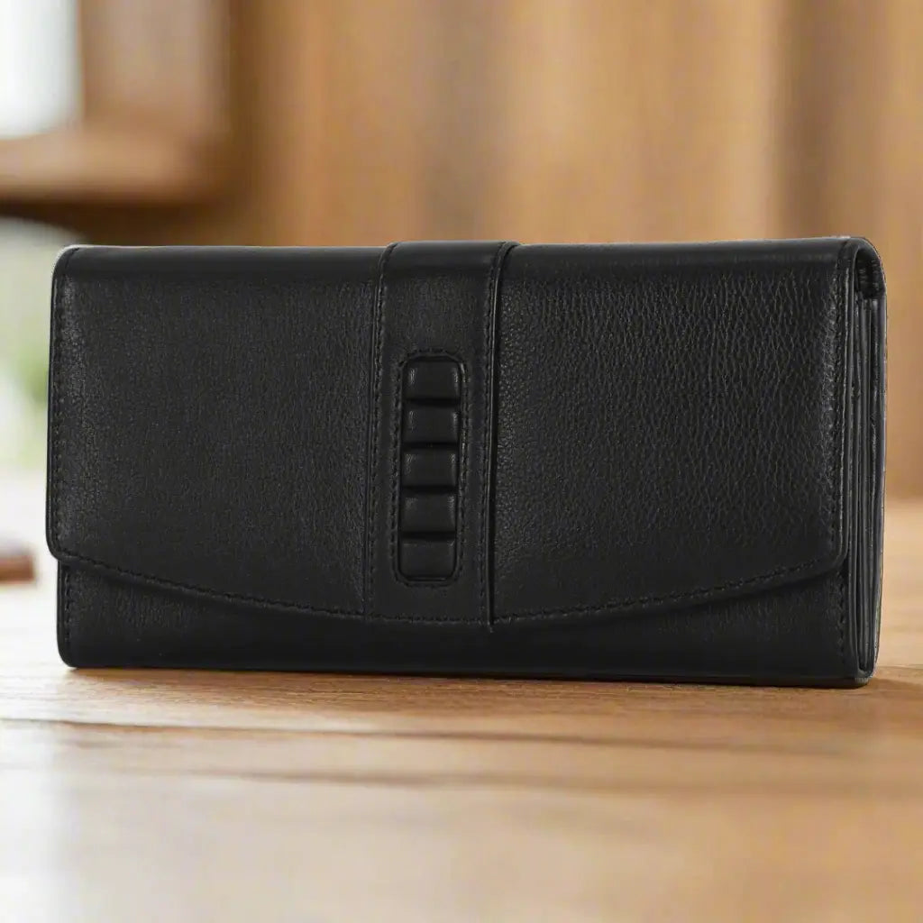 MET Women's Fashion Wallet - Stylish RFID Blocking Leather Wallet for Women with Multiple Card Slots & Zipper Pocket | Perfect for Everyday Use, Travel & Gift Giving