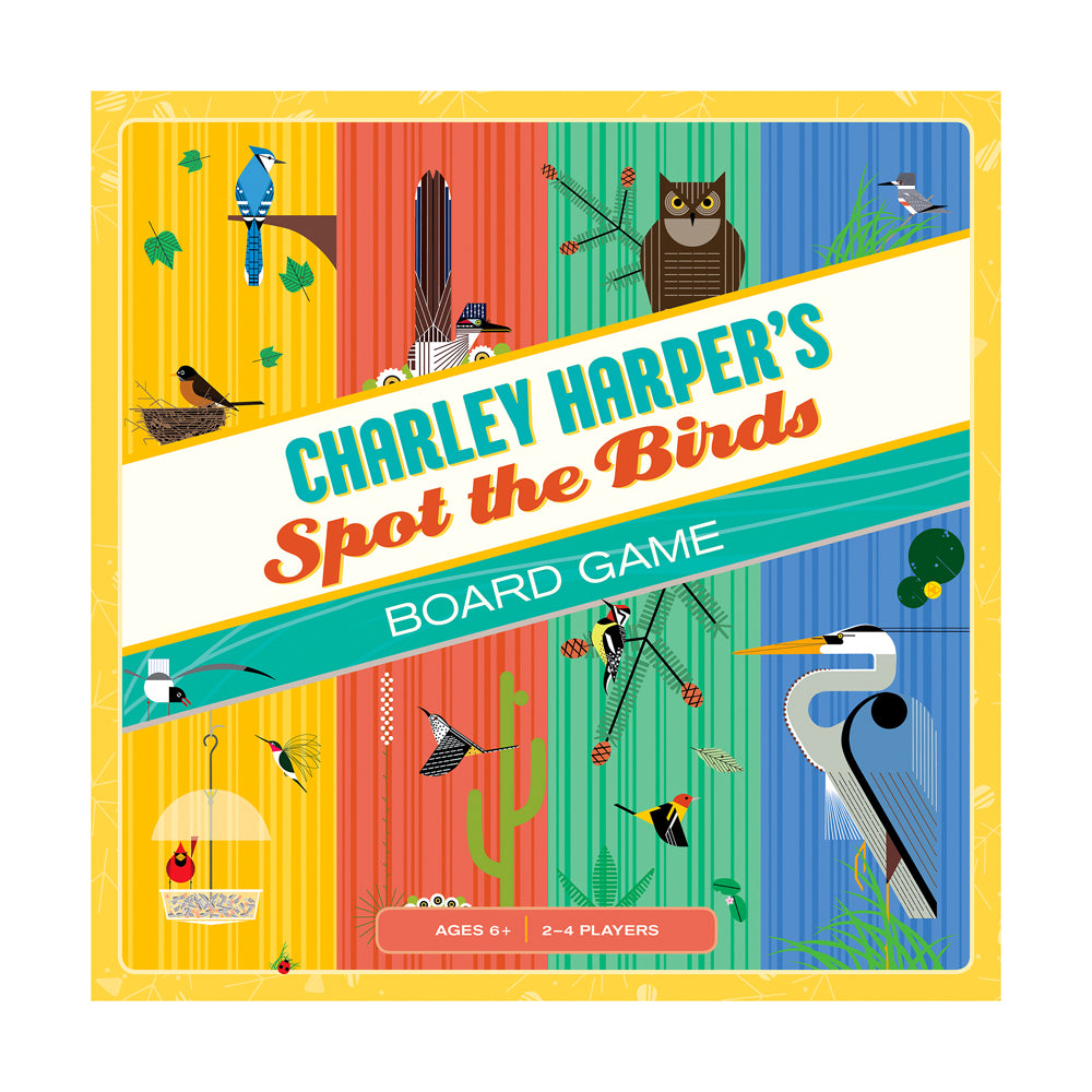 Charley Harper's Spot the Birds - Educational Board Game for Kids | Bird Watching Learning Activity | Family Game Night & Classroom STEM Resource
