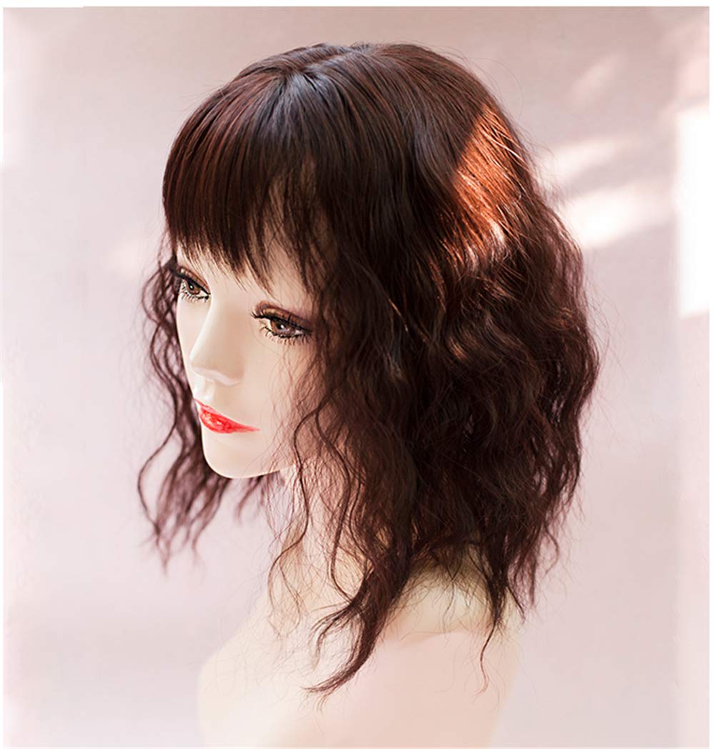 Yanamy Clip-In Hair Topper for Women with Bangs - 14