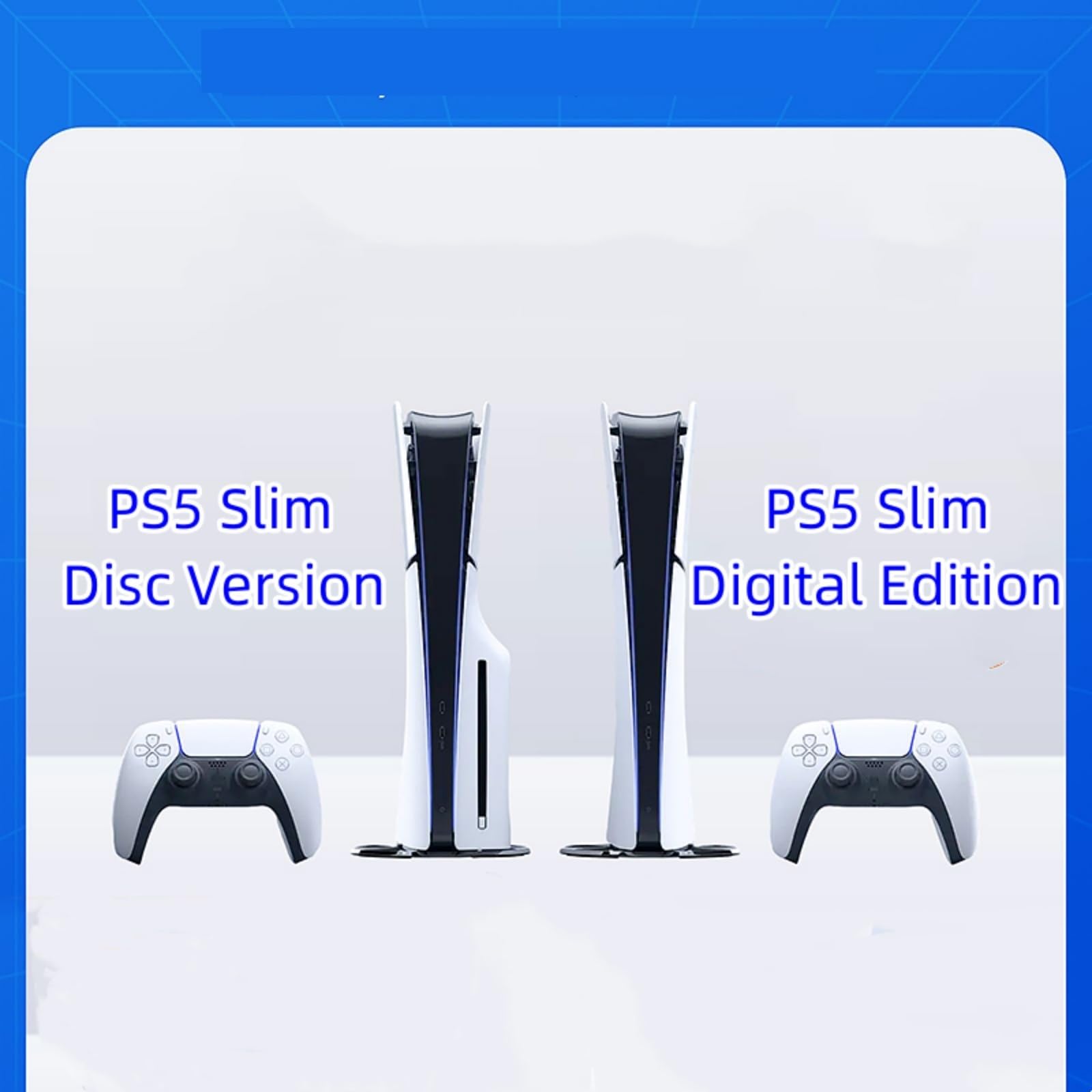 PS5 Slim Remote Cover - Vinyl Skin for Console & Controller - Scratch-Resistant - Gift for Gaming