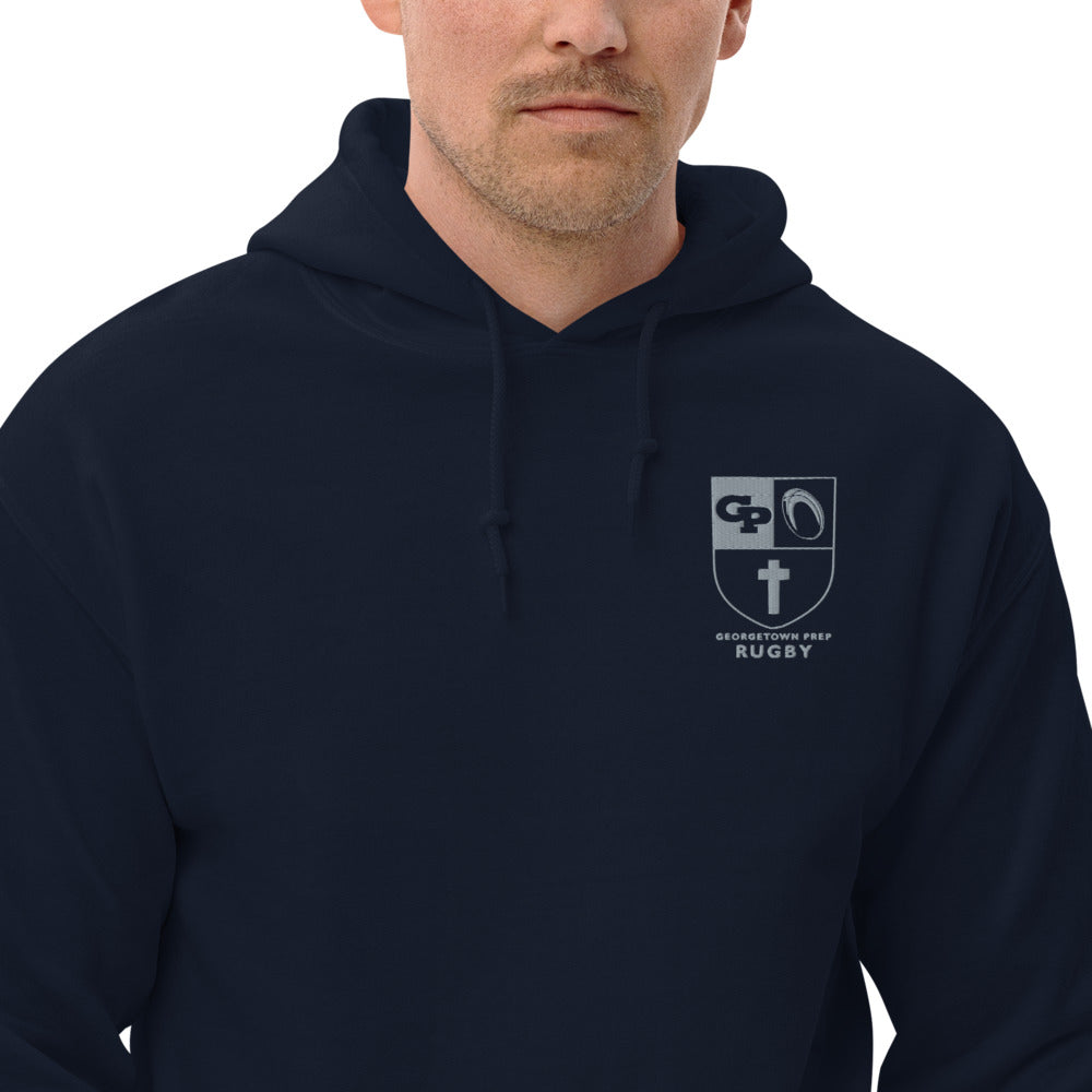 Georgetown Prep Rugby Seal Hoodie - Premium Cotton Pullover for Men & Women - Perfect for School Spirit, Game Days & Casual Wear