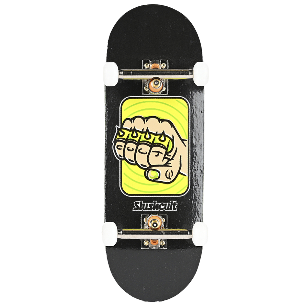 Blackriver Fingerboard Complete Set - Professional Finger Skateboard with Slushcult Knuckles - Perfect for Skateboarding Enthusiasts & Collectors - Great for Indoor Practice, Office Desk Fun & Gift Giving