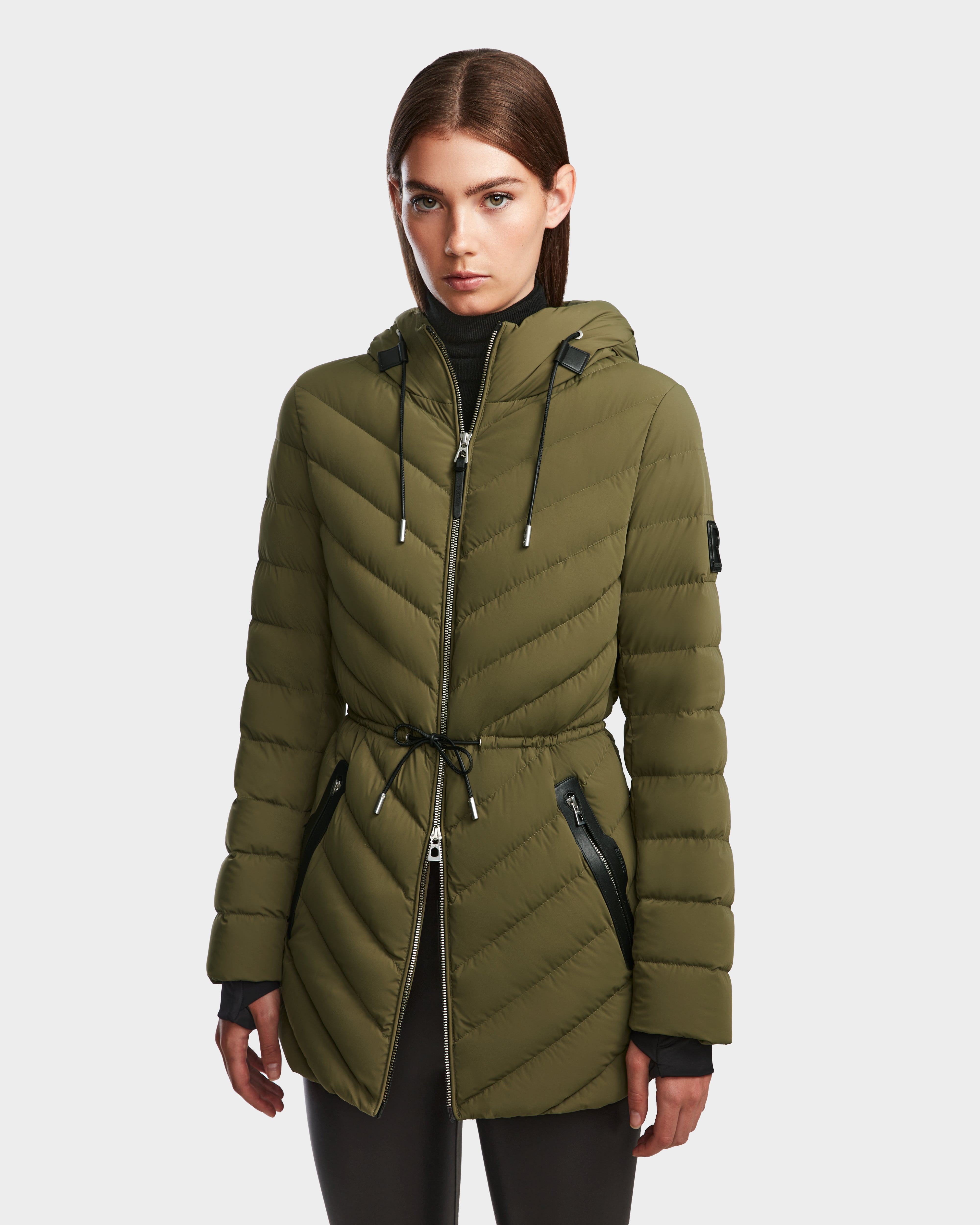 FRANCINE 8124722 Loden Green Women's Winter Coat - Warm Waterproof Parka Jacket for Cold Weather, Outdoor Activities & Daily Commute