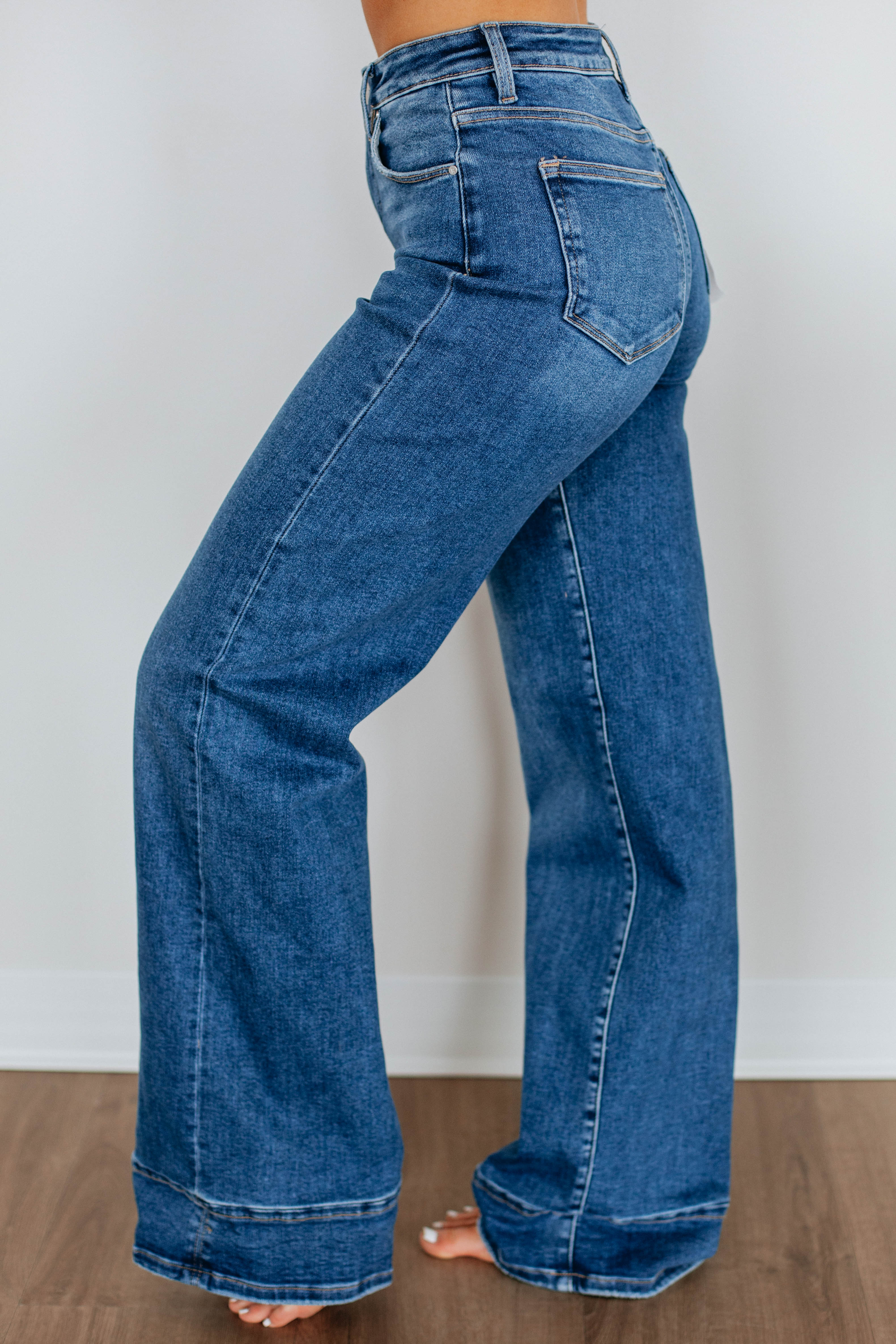 Daytone Risen Jeans for Men - High Waist Slim Fit Stretch Denim Pants | Perfect for Casual Wear, Office & Night Out