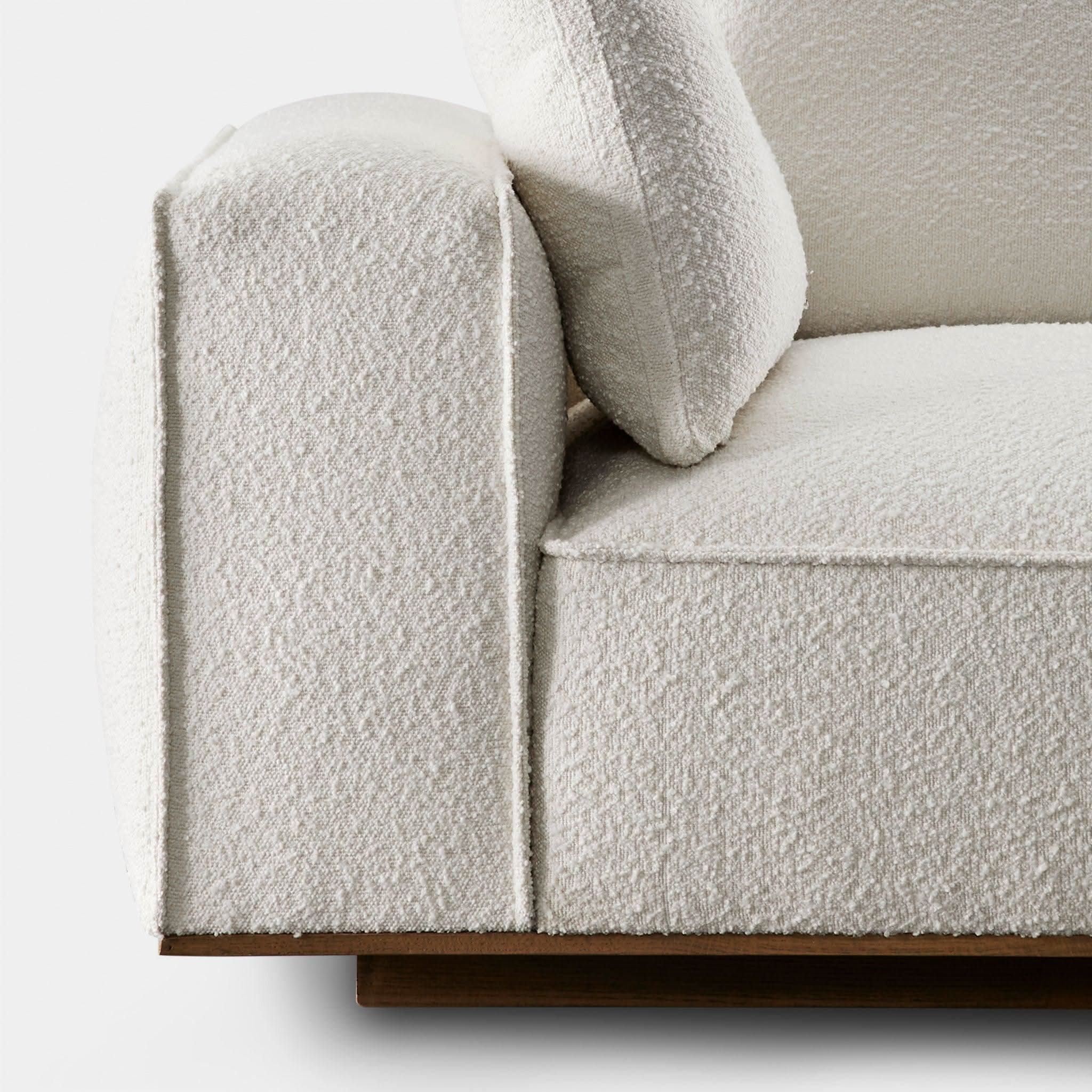 Stylish Santorini Corner Right Sectional Sofa - Perfect for Living Room, Lounge & Small Spaces