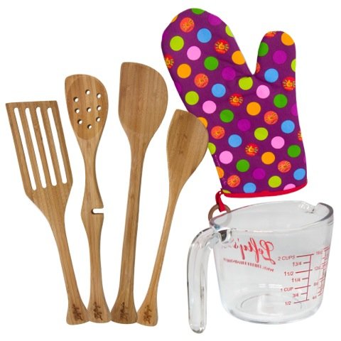 Premium Left-Handed 6-Piece Baker's Kitchen Set - Ergonomic Baking Tools for Left-Handed Chefs - Perfect for Cake Decorating, Cookie Making & Pastry Preparation