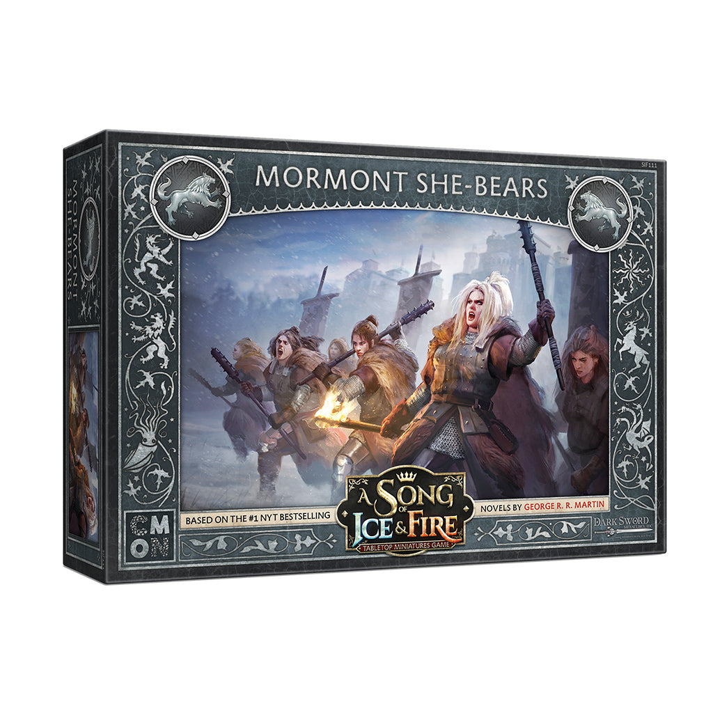 SIF: Mormont She Bears - Premium Collectible Figurine for Game of Thrones Fans | Perfect for Display, Gifts, and Fantasy Decor
