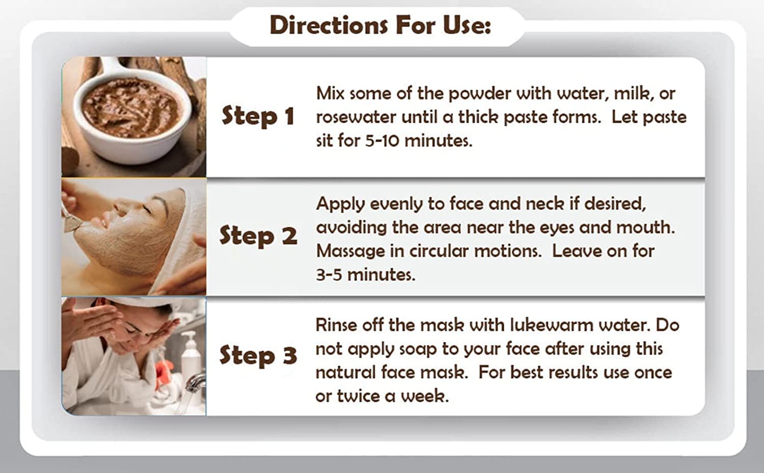 RDK Sandalwood Face Mask Powder for Skin & Body Care - 100% Pure White Sandalwood with Rose Water (Gulab Jal) - 25g Pack for Glowing Skin, Acne Treatment & Relaxation | Perfect for Spa Days, Ayurvedic Skincare & DIY Beauty Routines