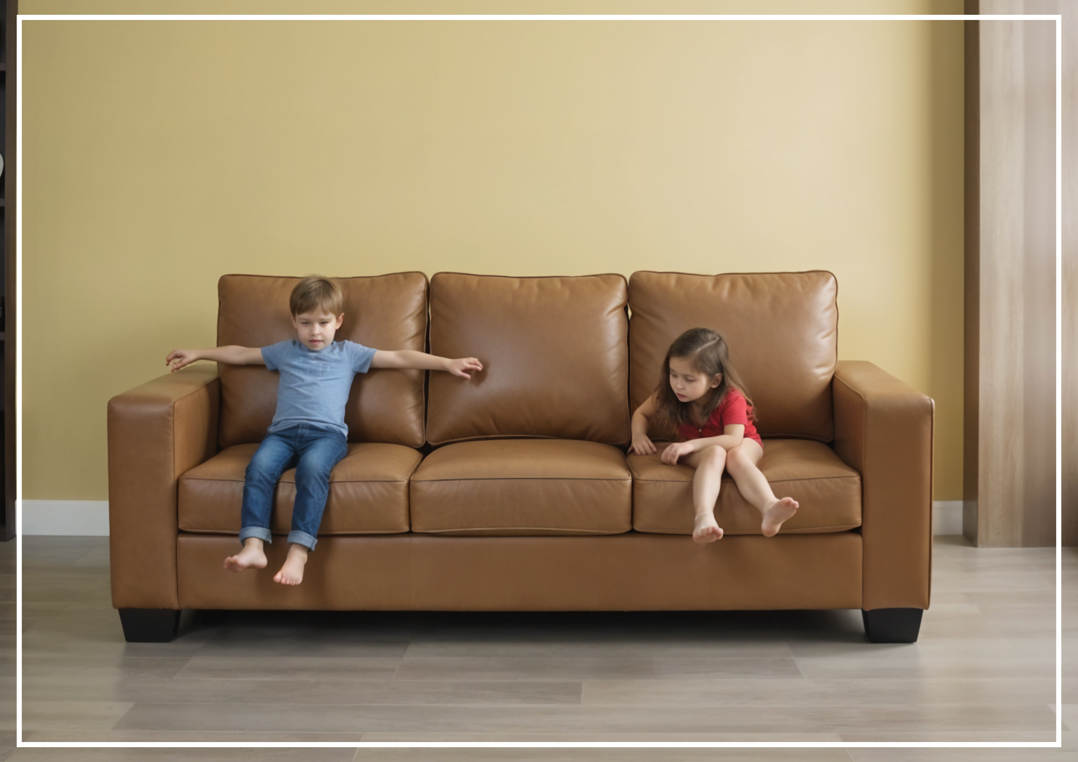 Gio Italia Bella 3-Seater Queen Size Leather Sofa Bed - Convertible Sleeper Sofa for Living Room, Guest Room & Small Spaces