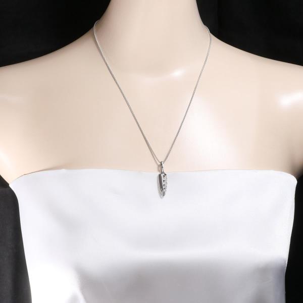 18K White Gold & Pink Gold Diamond Pendant Necklace for Women - Elegant Gift for Anniversary, Wedding & Special Occasions