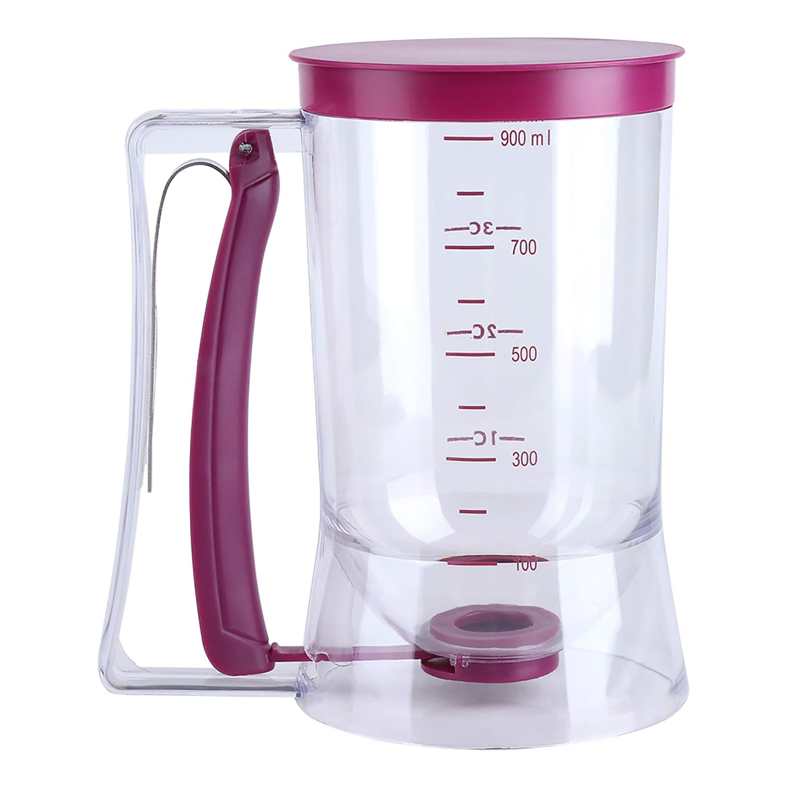 **Mothinessto Batter Dispenser - Pancake, Waffle & Cupcake Batter Dispenser with Measuring Cup - Perfect for Kitchen Baking, Breakfast & Dessert Making**
