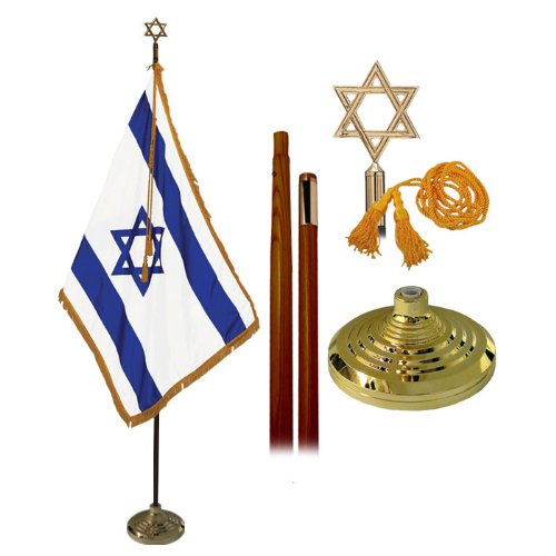 Valley Forge Flag 4' x 6' Israel Flag - Durable Outdoor & Indoor Israeli National Flag for Home, Garden, Embassy & Events