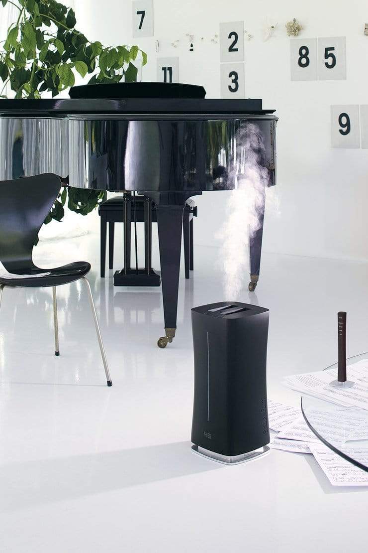 Stadler Form Eva Ultrasonic Humidifier - White | Quiet Cool Mist for Bedroom, Nursery & Office | Air Moisturizer for Dry Skin & Allergies Relief
