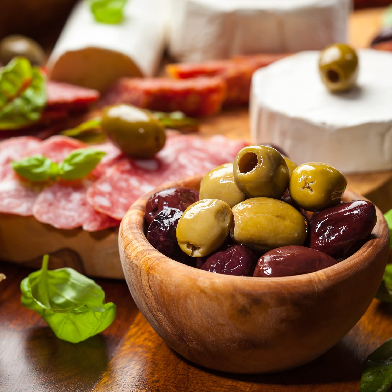 Krinos Whole Kalamata Jumbo Olives 4.4 lb (2 kg) - Premium Greek Olives for Salads, Charcuterie Boards & Mediterranean Recipes