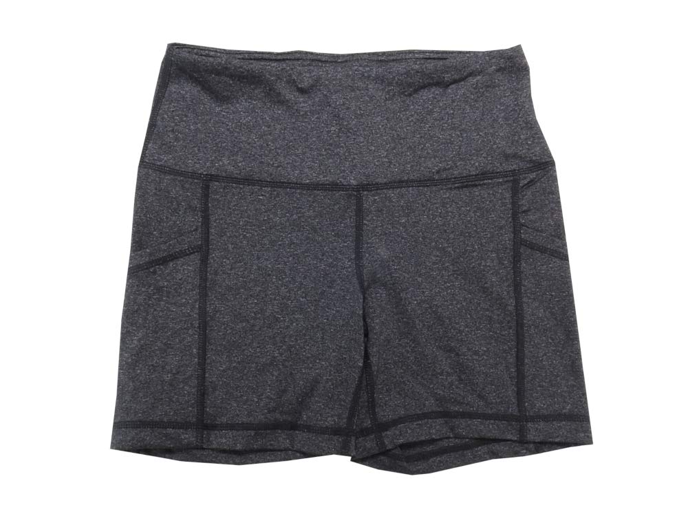 Active Life Women's Yoga Shorts - Size Small, Heather Charcoal - Perfect for Yoga, Pilates, Gym & Lounge Wear