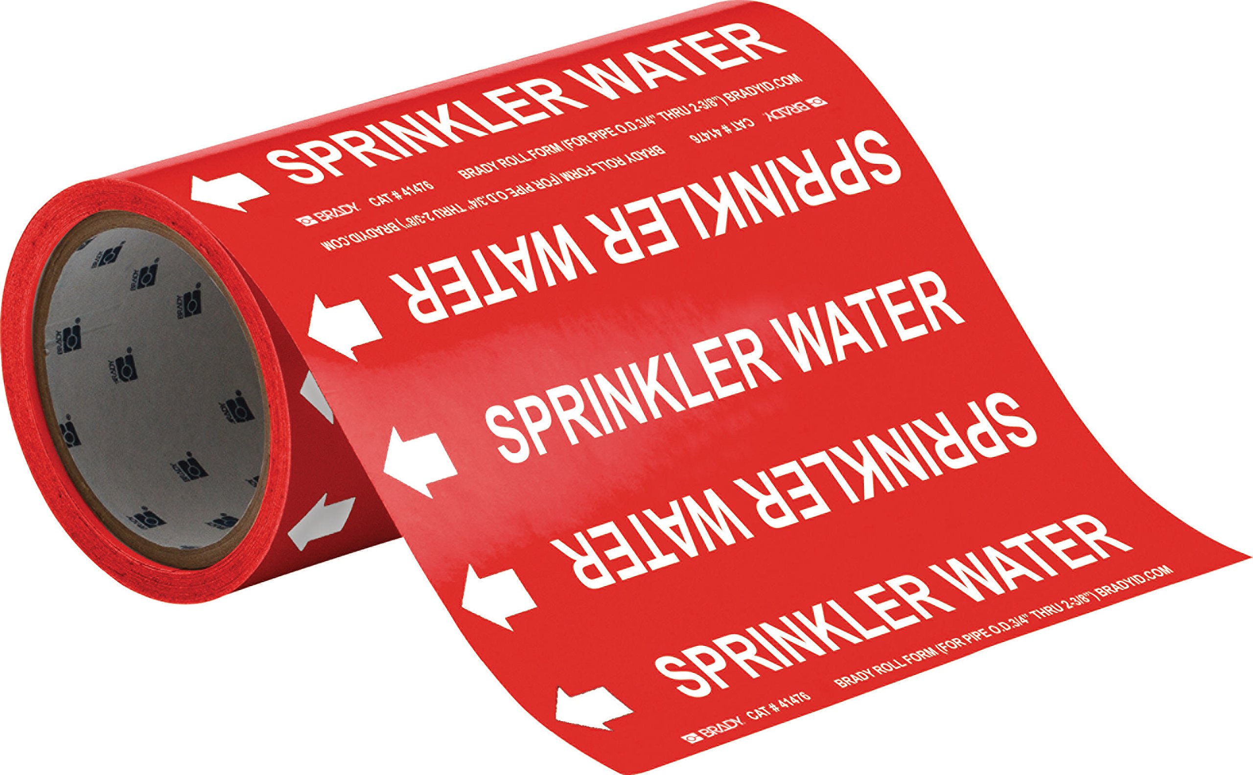 Brady 41476 Roll Form Pipe Markers, B-946, 8