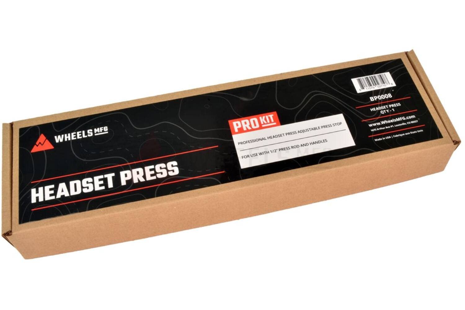 Wheels Manufacturing Pro Kit - Professional Bicycle Headset Press Tool for Bike Repair and Maintenance | Perfect for Home Mechanics and Bike Shops
