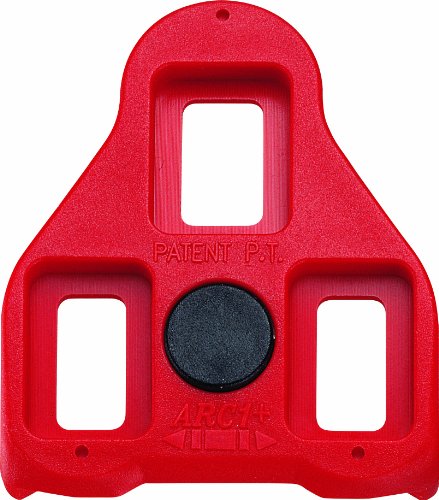 Exustar E-ARC1 Cycling Cleats - Red SPD Compatible Bike Pedal Cleats for Road & Mountain Biking | Perfect for Indoor Training & Outdoor Rides