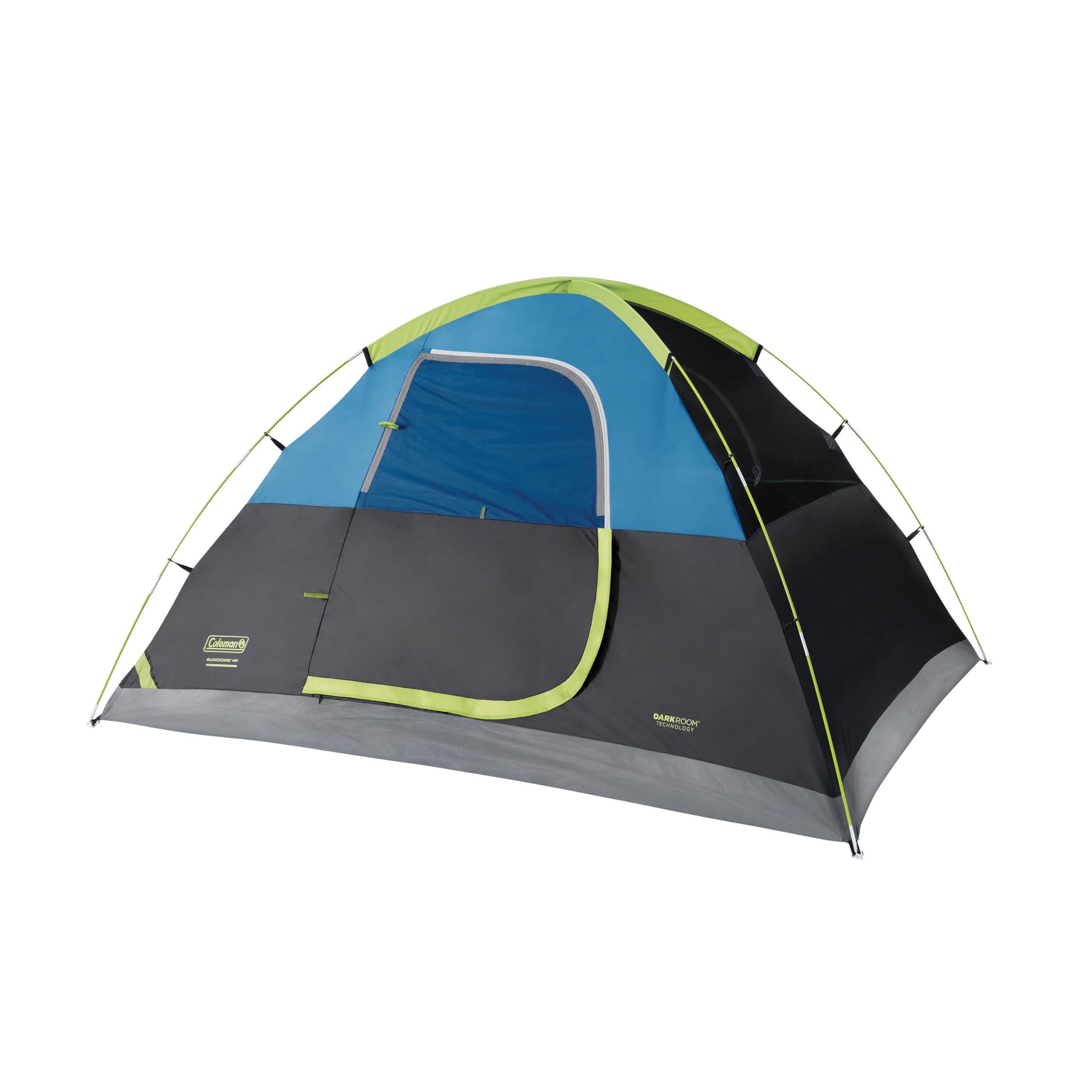 Coleman 6-Person Sundome Dark Room Dome Tent for Camping - Waterproof, Easy Setup Family Tent for Outdoor Adventures, Backpacking & Beach Trips