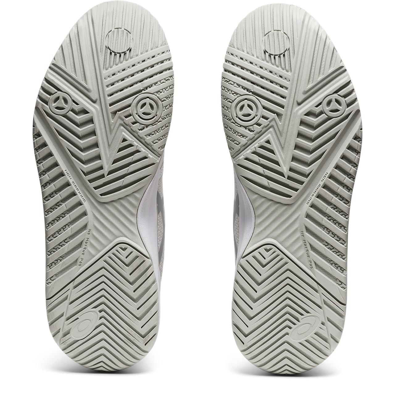 ASICS Gel Challenger 13 Women's Tennis Shoes - White/Silver - Lightweight & Supportive Court Shoes for Women's Competitive Tennis Matches & Training