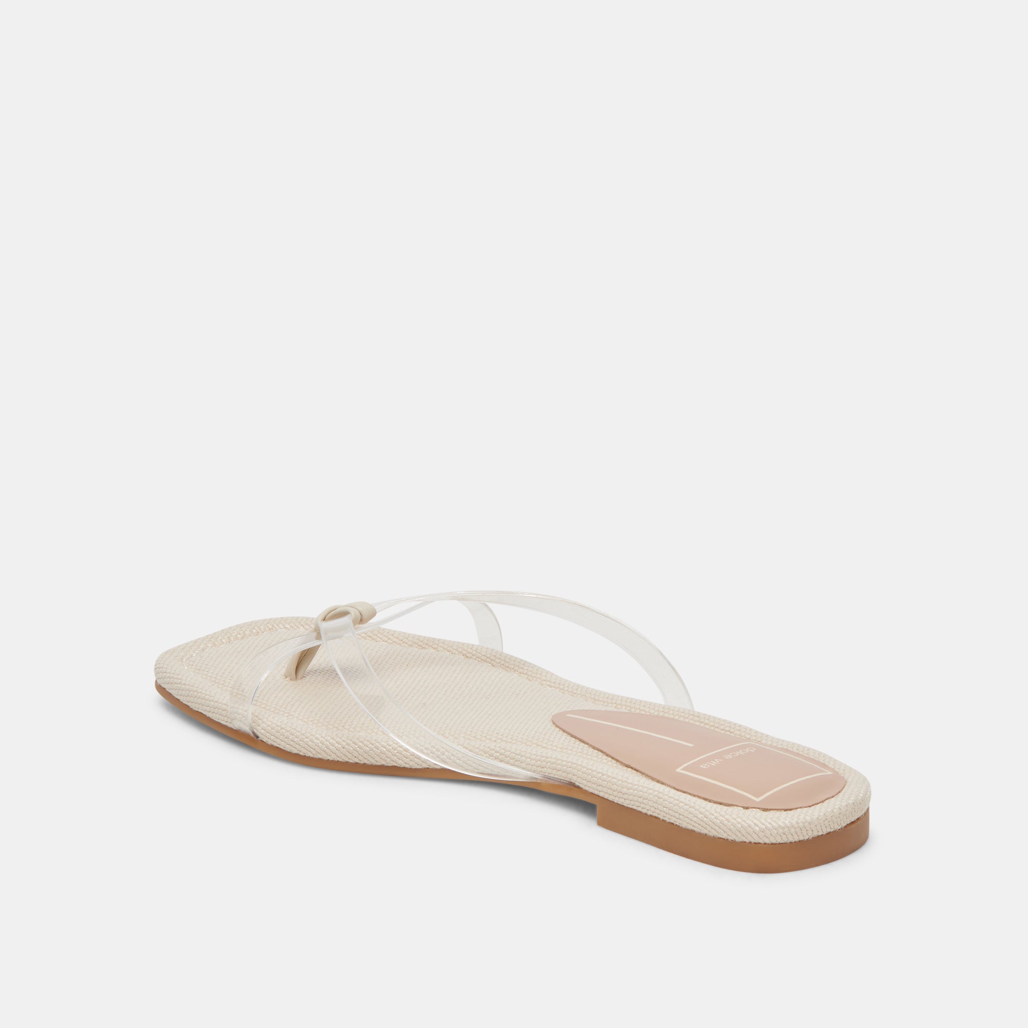 LUCCA Women's Crystal Vinyl Sandals - Stylish Comfort for Summer, Beach, and Casual Outings