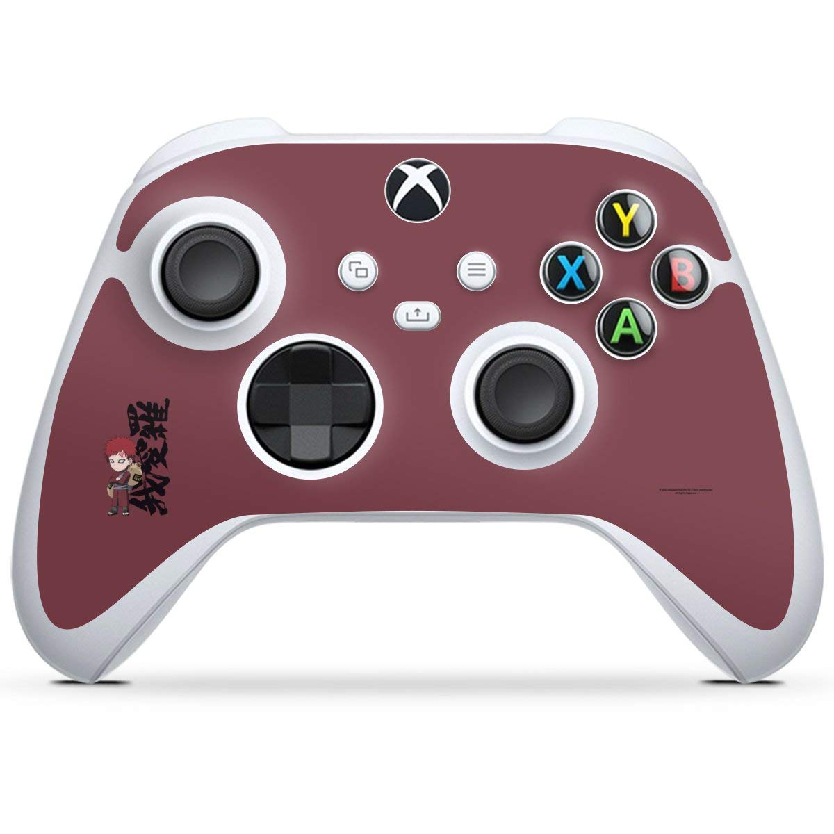 Naruto Shippuden Anime Skin Cover for Microsoft Xbox Series S Controller - Custom Sticker Decal | Gaming Accessories for Anime Fans & Xbox Enthusiasts | Perfect for Gaming Setups, Collectors & Gift Giving