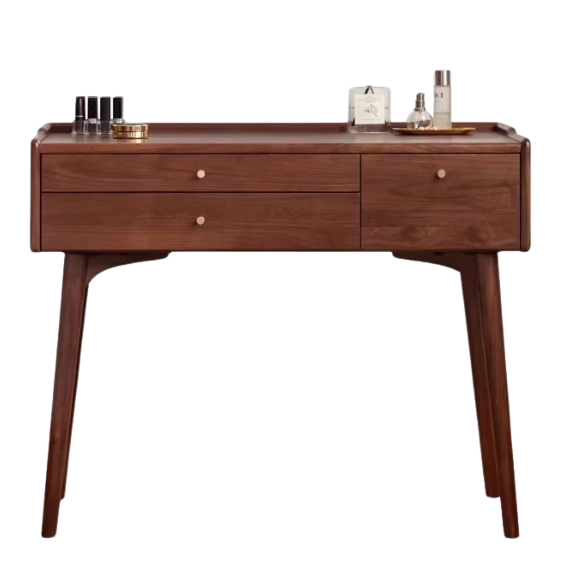 47.2x17.7x31.9 inch/ 120x45x81сm/ Rich Dark Walnut color/ Black Walnut Bethes Dressing Table