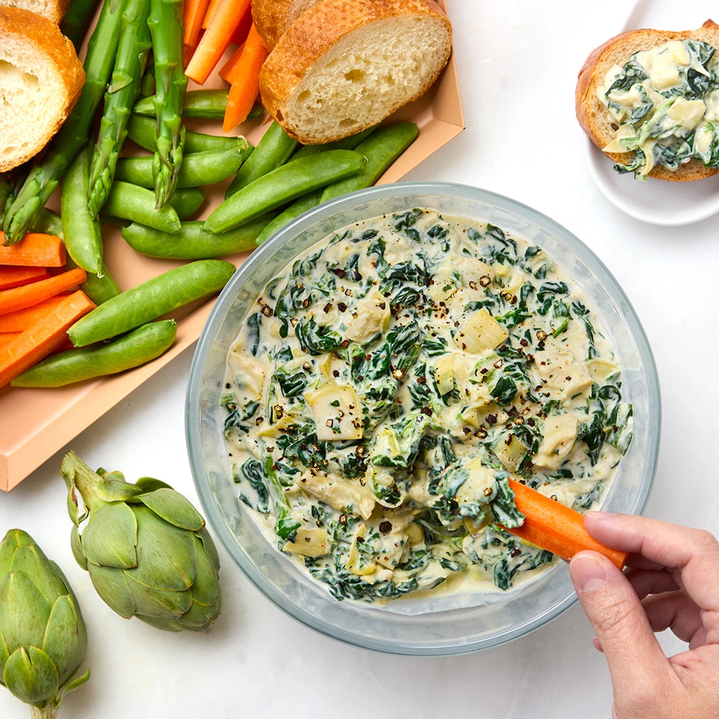 Delicious Spinach Artichoke Dip Mix - Creamy Party Appetizer for Chips, Crackers & Vegetables | Perfect for Game Nights, Potlucks & Holiday Gatherings