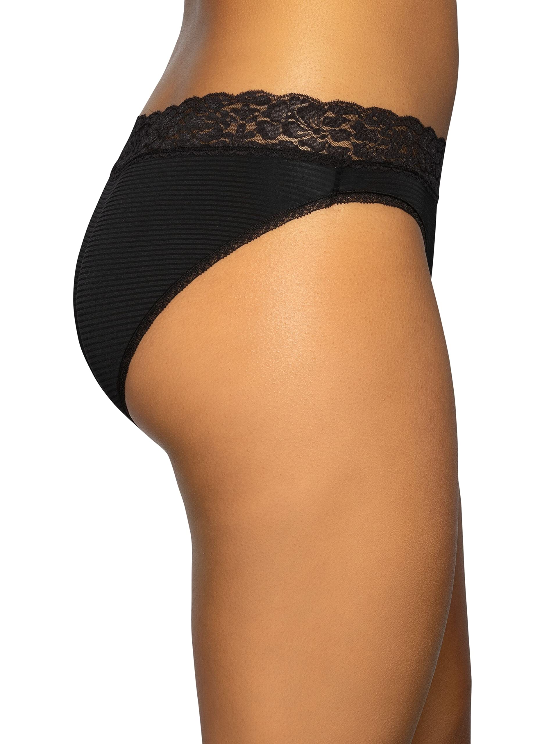Vanity Fair Women's Lace Panties - Lightweight, Silky & Stretchy Underwear for Everyday Comfort | Perfect for Work, Travel & Relaxation