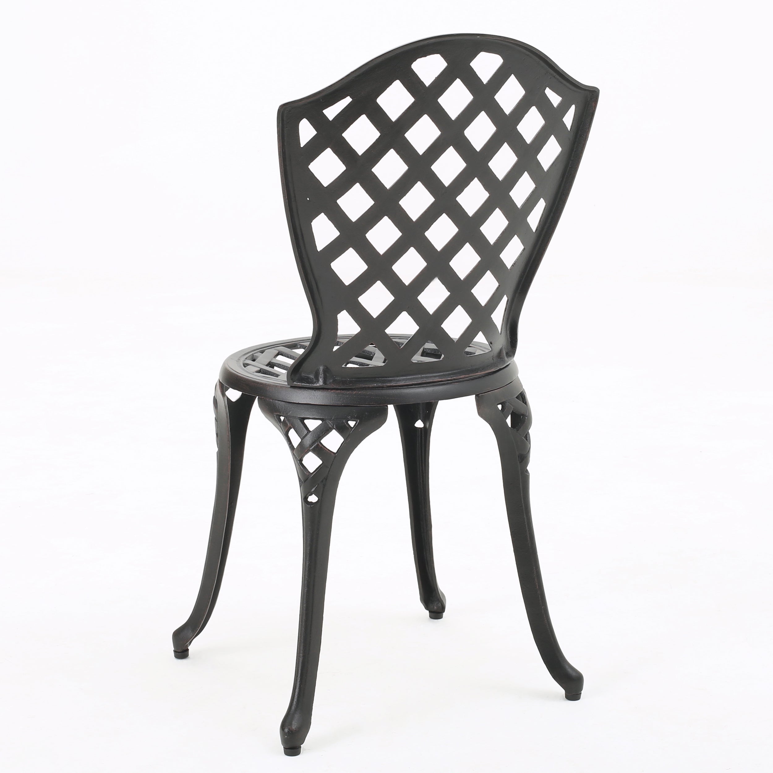 Premium Bistro Set with Metal Frame - Outdoor Patio Dining Furniture for Garden, Poolside & Backyard Relaxation