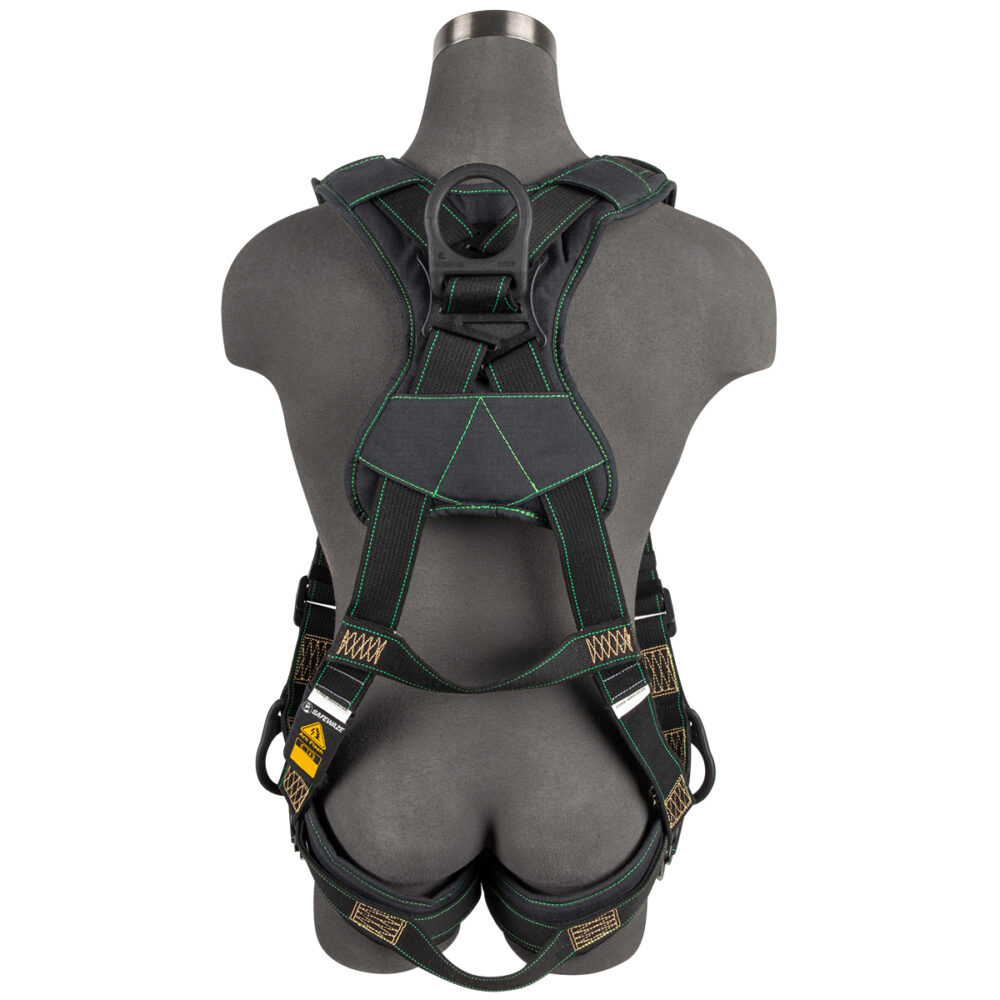 Arc Flash Full Body Harness DE 3D with MB Chest & Leg Protection - Heavy Duty Electrical Safety Gear for Utility Workers & Industrial Professionals