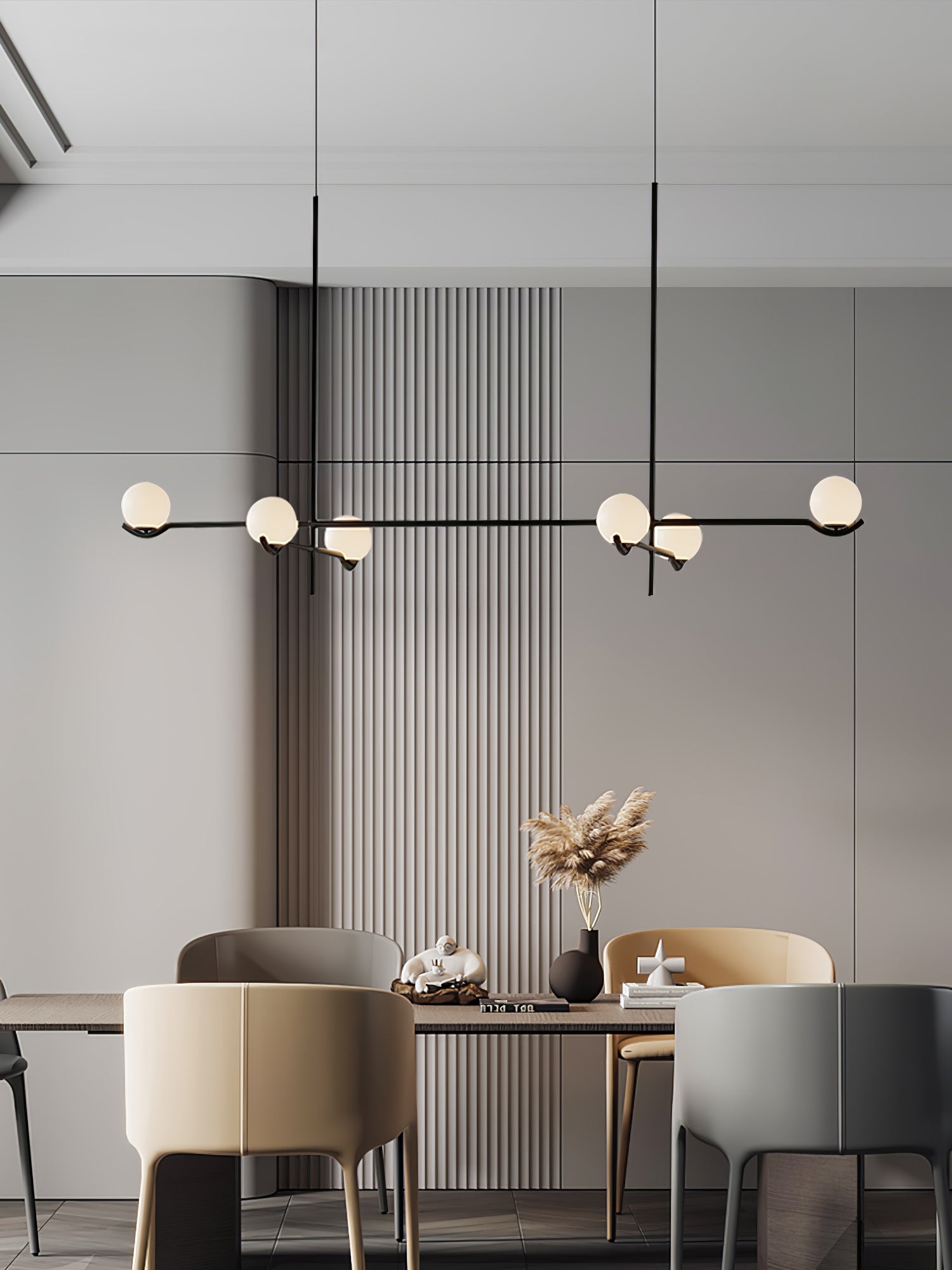 Elegant Doris Crystal Chandelier - Modern Ceiling Light Fixture for Dining Room, Living Room & Bedroom | Perfect for Home Decor & Wedding Events