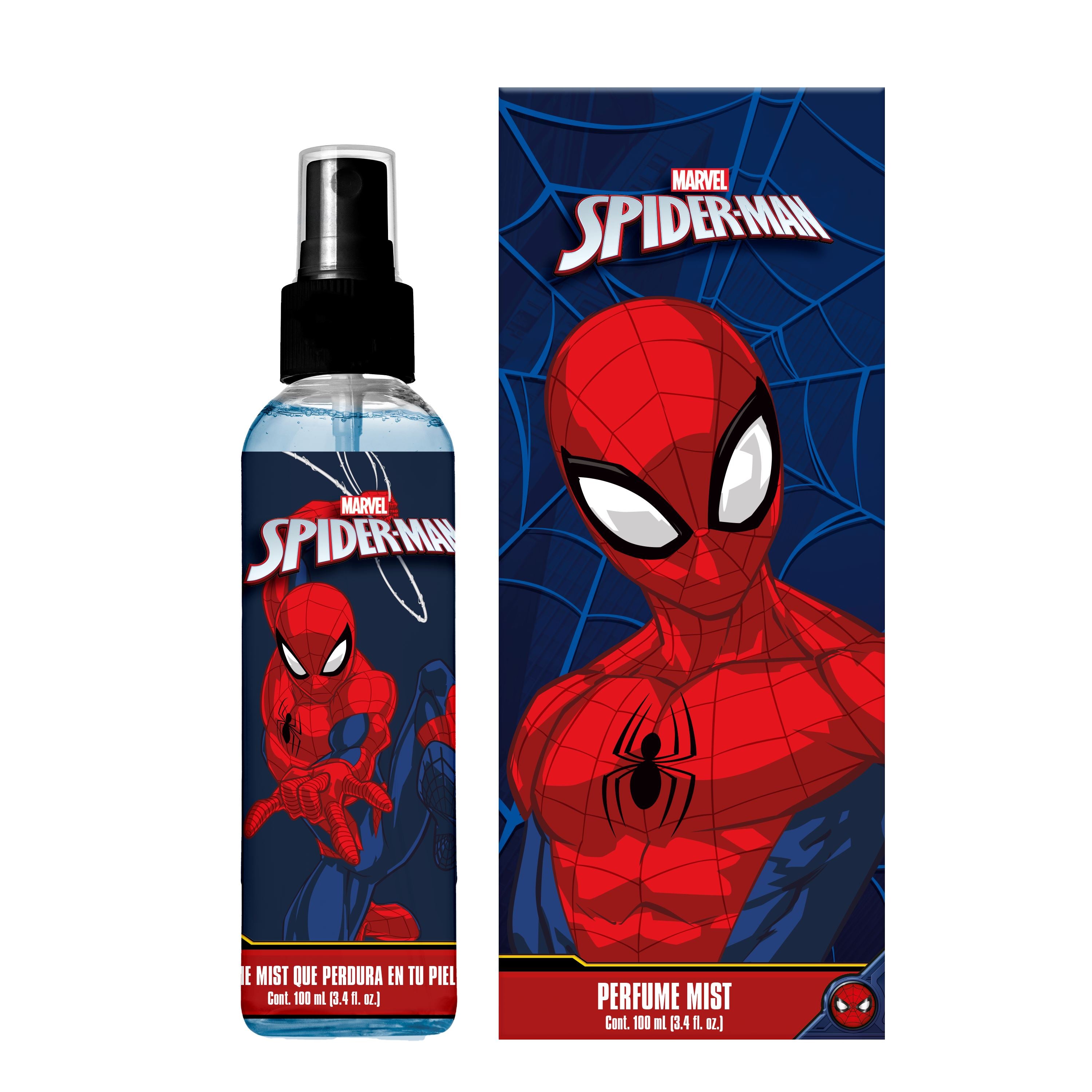 Spiderman Perfume Mist for Men - 100 mL Eau de Toilette Spray - Fresh & Masculine Fragrance for Daily Wear, Gym, Work & Date Nights