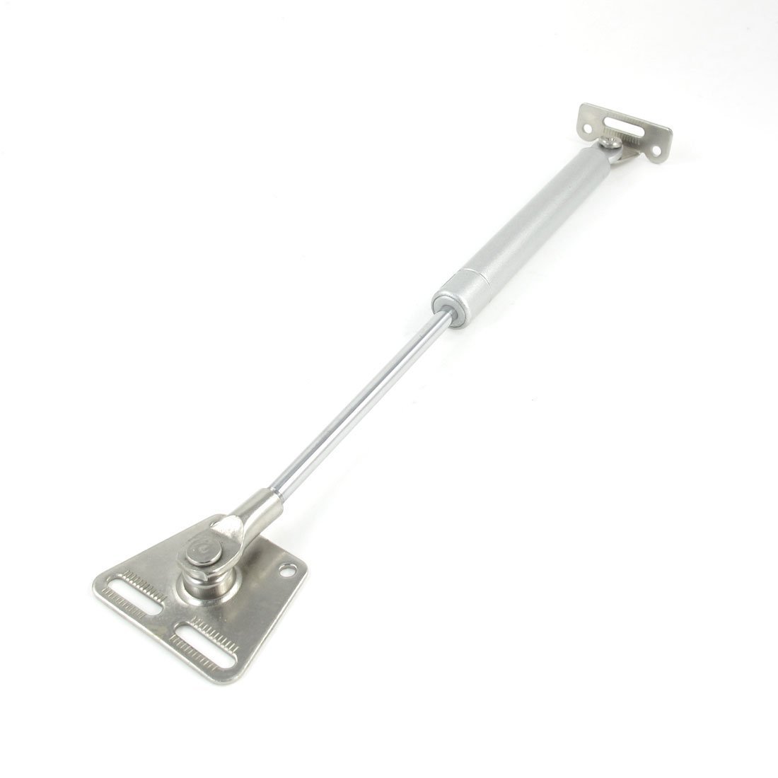 uxcell 100N Silver Gas Lift Support for Furniture Cabinet & Closet Doors - Smooth Opening & Closing for Wardrobes, Kitchen Cabinets & Storage Units