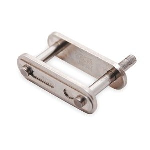 Double Pitch Connecting Roller Link - Heavy Duty Conveyor Chain for Industrial Machinery & Automation Systems - Perfect for Assembly Lines, Packaging, and Material Handling Equipment