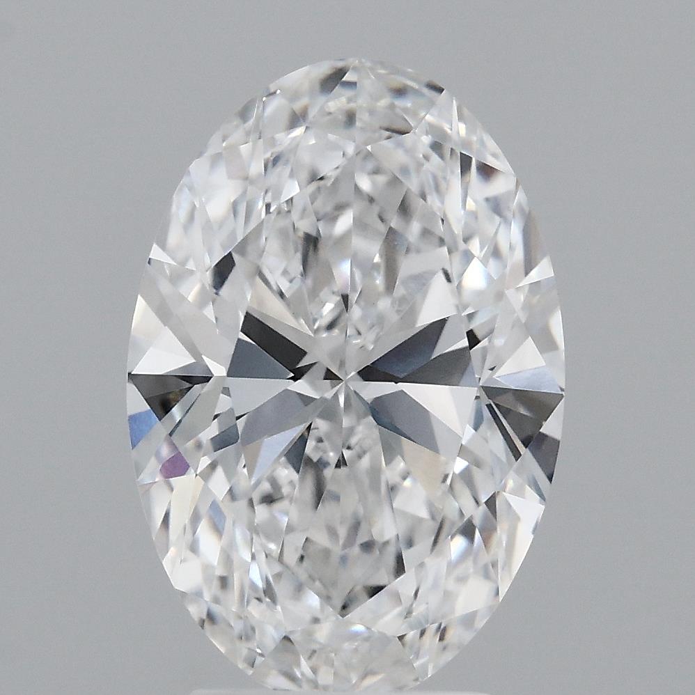 3.55 Carat Oval Lab Grown Diamond - GIA Certified, D Color, VVS1 Clarity - Perfect for Engagement Rings & Fine Jewelry