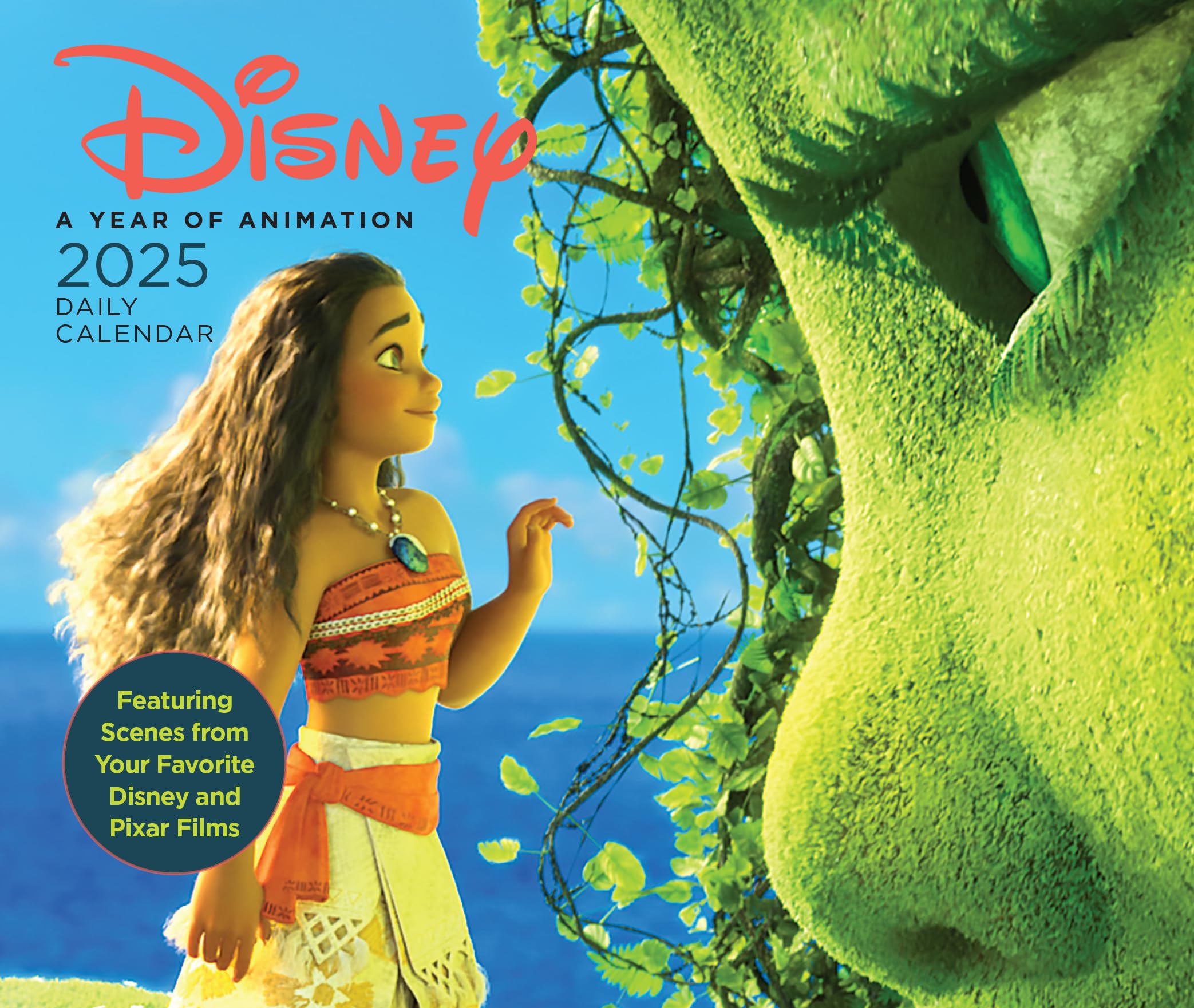 Disney A Year of Animation 2025 Daily Wall Calendar - Fun Disney Character Pages for Each Day | Perfect for Office, Home Desk & Gift for Disney Fans