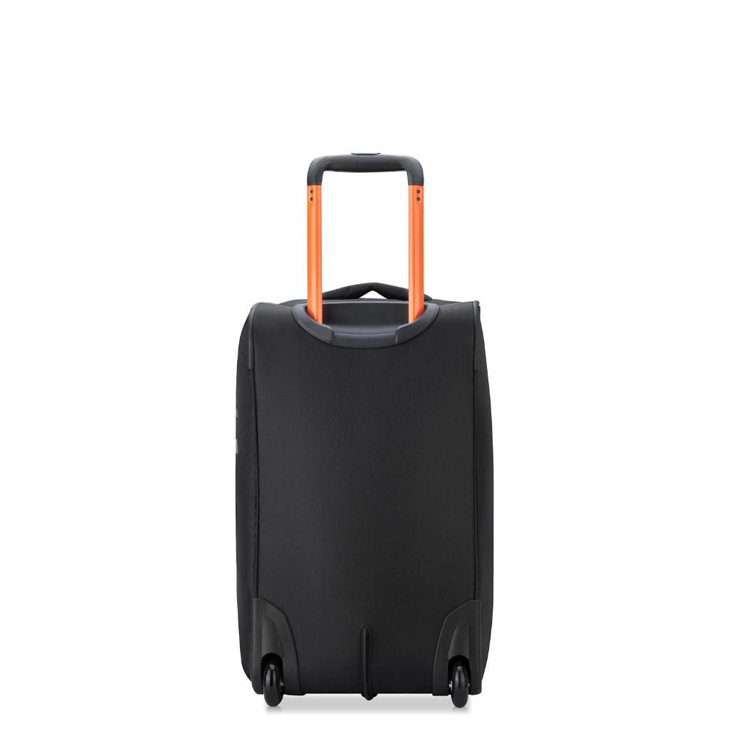 Jeep 55cm Duel Wheel Lightweight Duffle Bag - Black | Water-Resistant Travel Duffel for Gym, Camping & Weekend Getaways