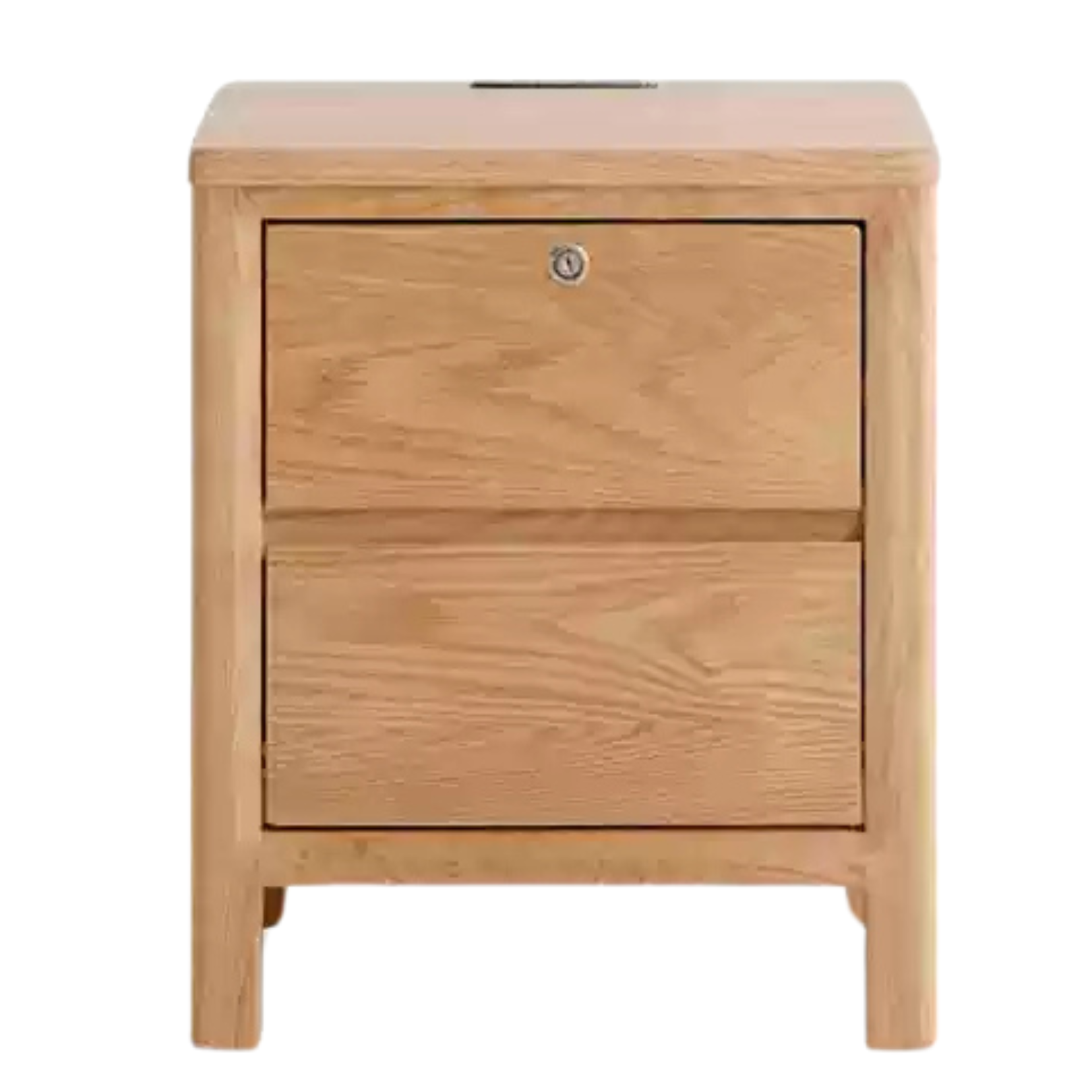 11.8x15.7x19.7 inch / 30x40x50cm / Natural Wood Color / two pumps (no lock or plug)