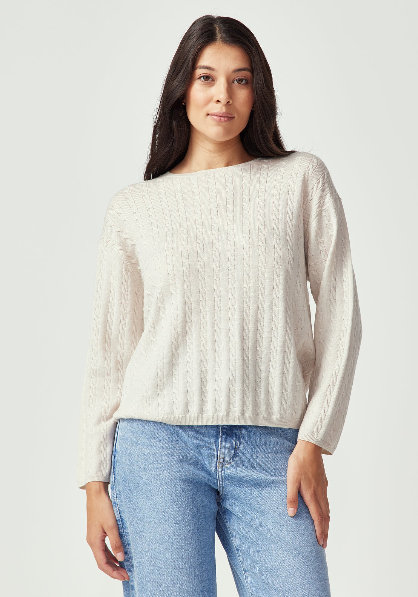 Dove Sweater for Women - Soft & Cozy Knit Pullover - Winter Warm Casual Wear - Perfect for Office, Dates & Outdoor Activities