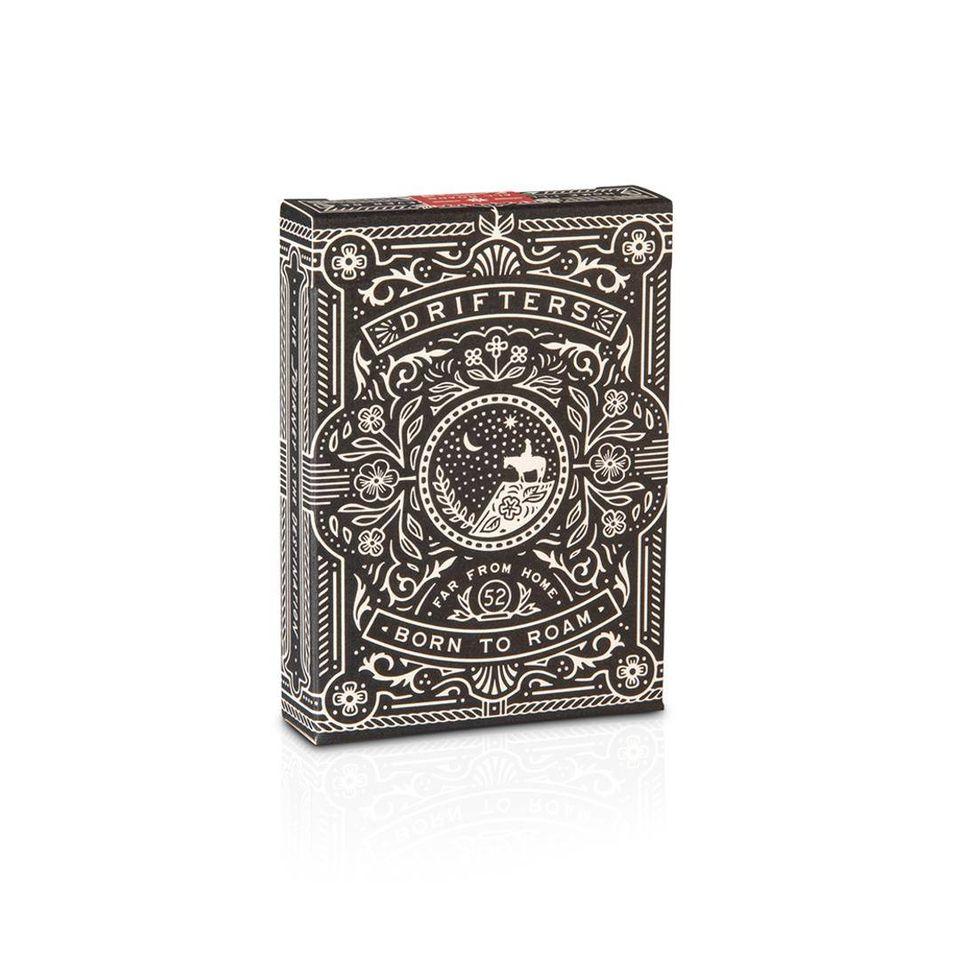 Premium Black Edition Drifters Playing Cards by Dan & Dave – Perfect for Magic Tricks, Cardistry & Poker Games