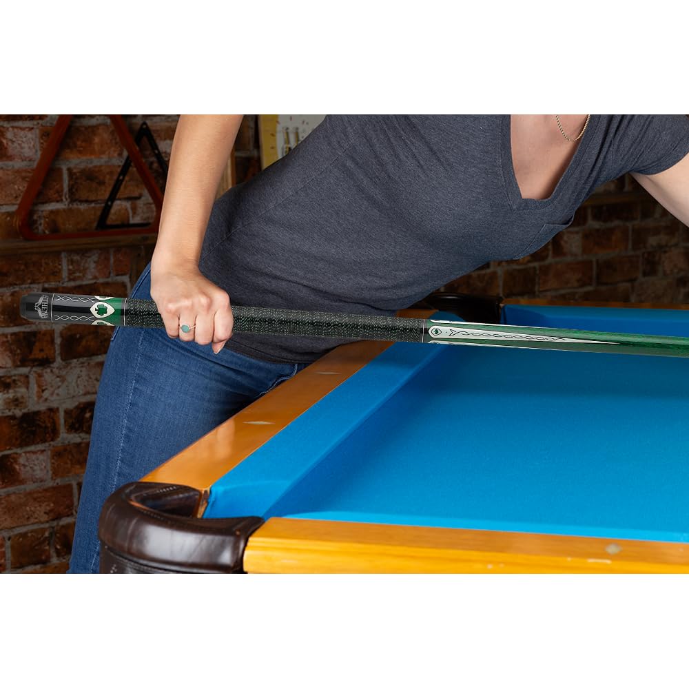 Athena ATH08 Shamrock Pool Cue - 21oz Premium Billiard Stick for Professional & Recreational Players | Perfect for Pool Halls, Game Rooms & Home Bars