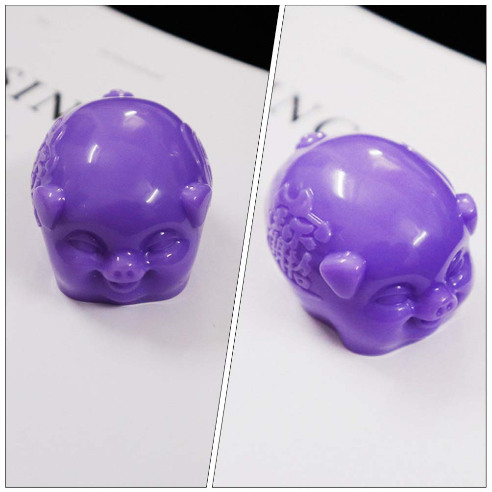 EXCEART Pig Silicone Mold for Epoxy Resin - DIY Keychain & Craft Making - Pig Shape Animal Casting Mold (White) - Perfect for Jewelry, Keychains & Home Decor Projects