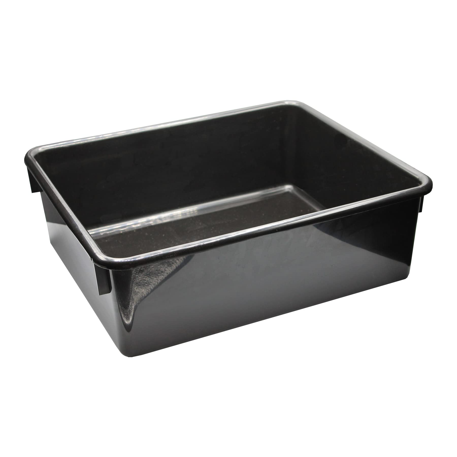 Romanoff Double Stowaway Tray in Black - Premium Organizer for Kitchen, Office & Craft Supplies - Perfect for Drawer Storage & Home Organization
