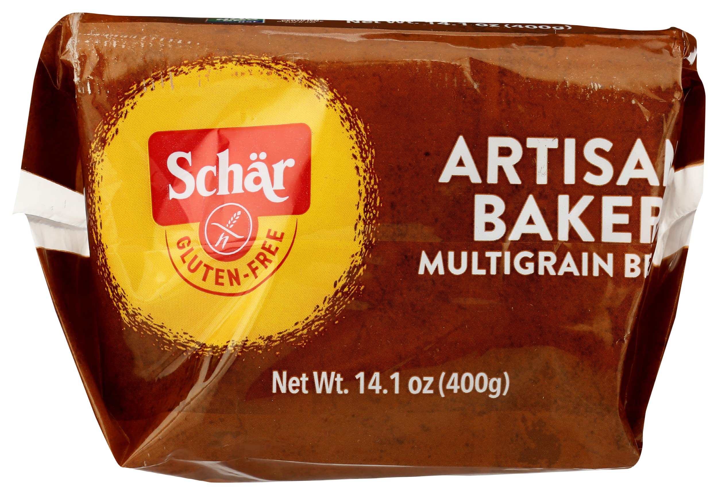 Schar Artisan Multigrain Gluten Free Bread - 14.1 oz | Healthy & Delicious Sandwich Loaf for Breakfast, Lunch & Snacks | Certified Gluten Free & Non-GMO
