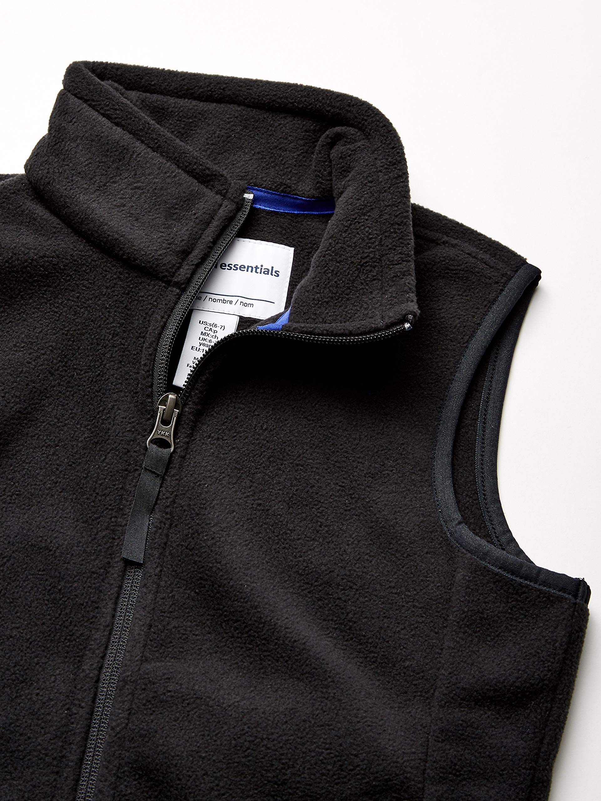 Amazon Essentials Boys' & Toddlers' Polar Fleece Vest - Warm Winter Layering for Outdoor Play & School Activities