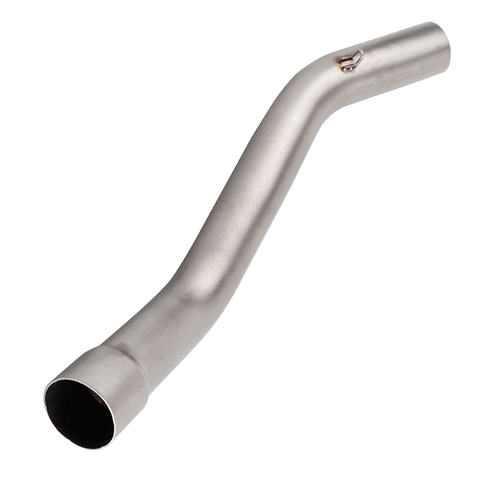 AYNEFY Stainless Steel Slip Adapter Connector - Motorcycle Exhaust Pipe Link for Kawasaki ZX-10R (2008-2015) | Performance Upgrade & Easy Installation for Better Sound & Airflow