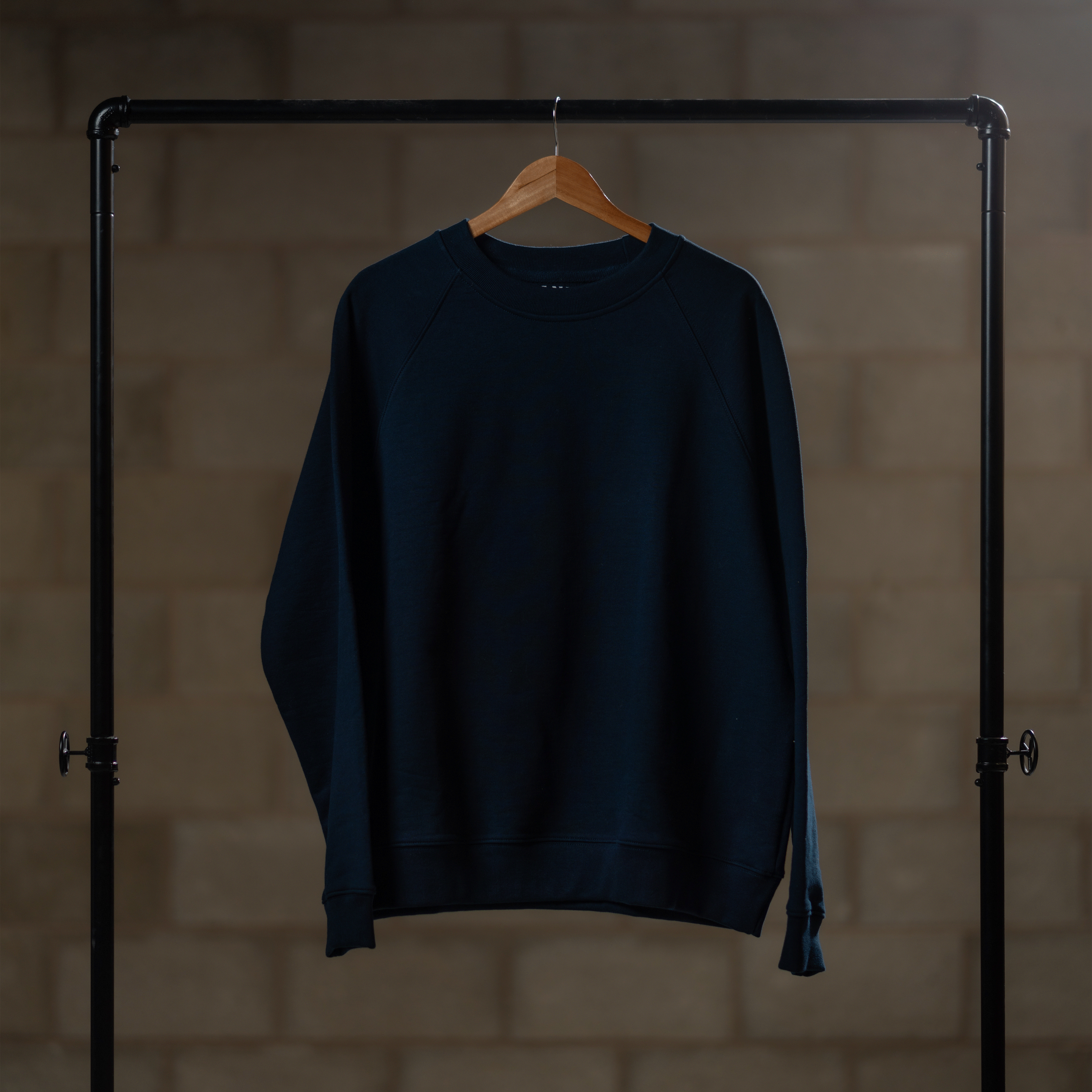 Premium Cotton Navy Blue Sweatshirt for Men & Women - Soft & Comfortable Pullover Hoodie for Casual Wear, Gym & Outdoor Activities