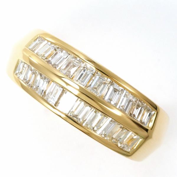 18K Yellow Gold Diamond Ring for Women - Elegant & Timeless Jewelry for Engagement, Wedding, or Anniversary Gifts